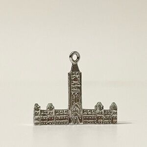 Vintage Sterling Parliament Building Ottawa Canada Charm